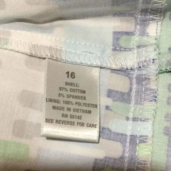 Sleeveless Abstract Design Dress A Line Style - Picture 5 of 6